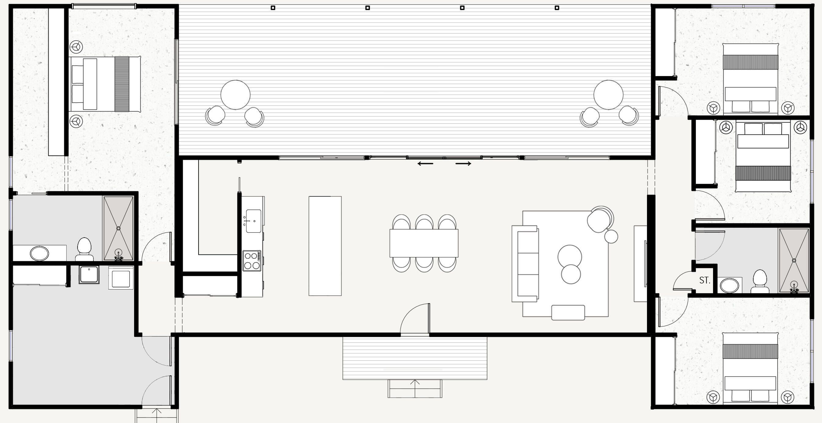 Family House, Lagoon View | Floor plan