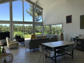Interior - Villa with private pool and wifi - 8 guests (Moliets-et-Maa)