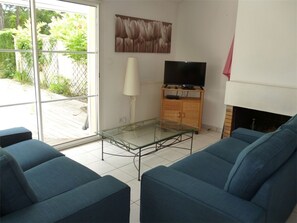 TV - Townhouse with pool - 5/6 guests (Moliets-et-Maa)