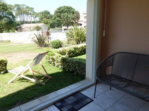 Terrace/patio - Apartment with parking - 4 guests (Moliets-et-Maa)