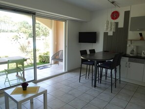 Dining - Apartment with parking - 4 guests (Moliets-et-Maa)