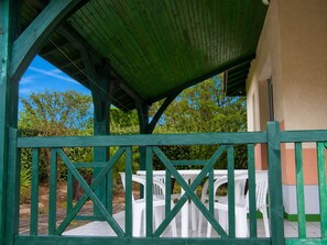 Outdoor dining - Lovely house with Wifi - 6 guests (Moliets-et-Maa)