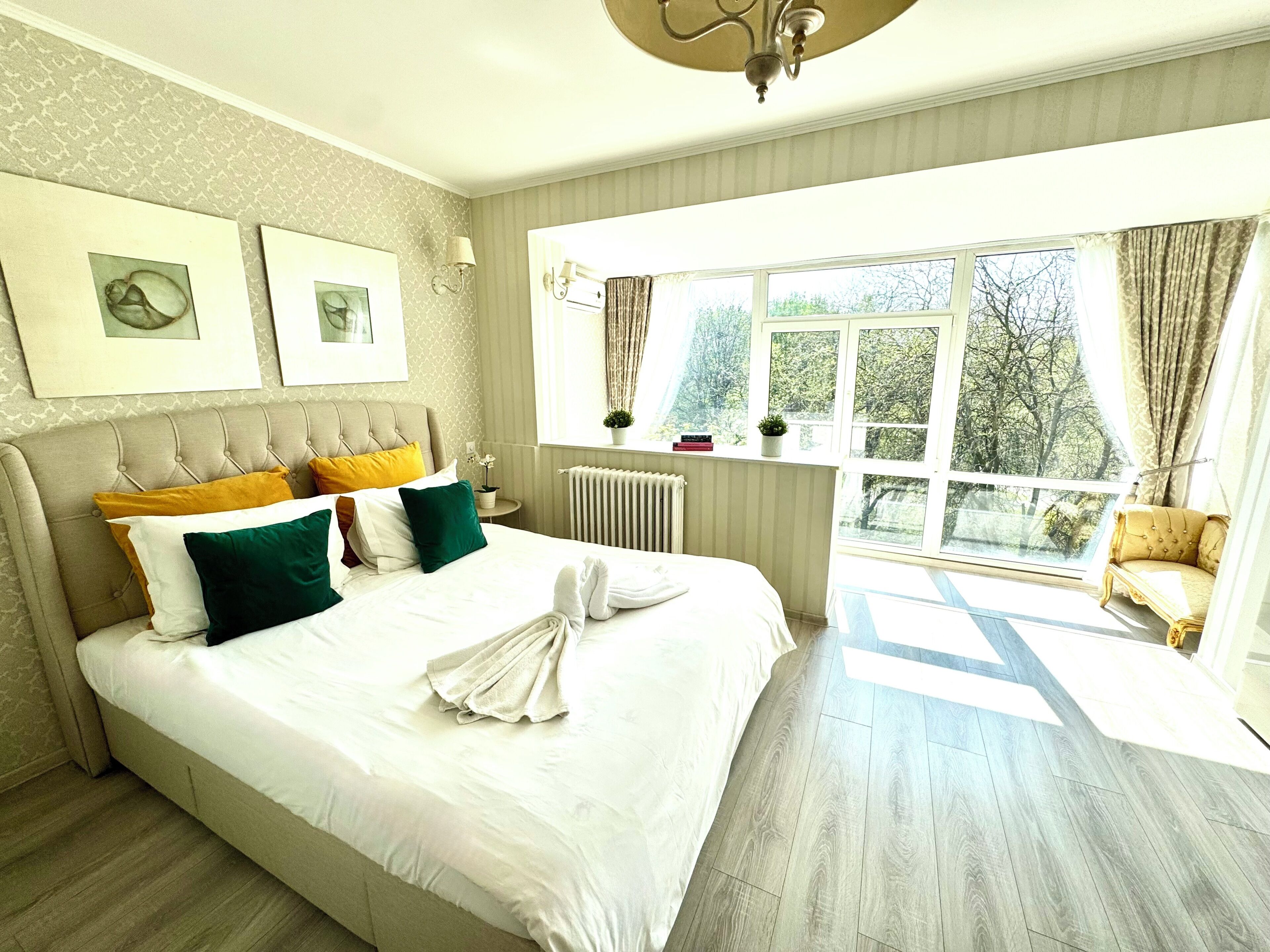 Estudio panorámico, vista al parque