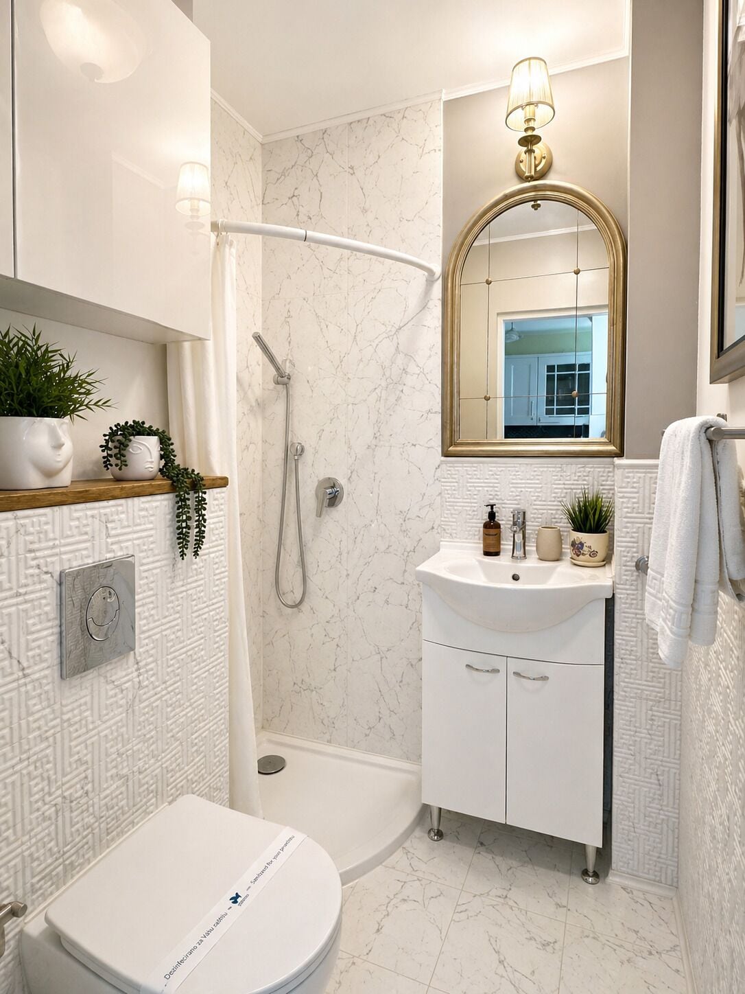 Panoramic-Studio, Parkblick | Badezimmer | Dusche, Haartrockner, Handtücher, Seife