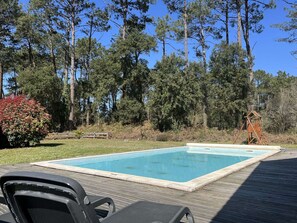 Pool - Villa with heated pool - 6 guests (Moliets-et-Maa)