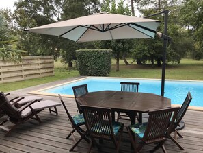 Pool - Villa with heated pool - 6 guests (Moliets-et-Maa)