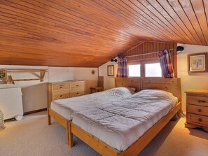 Bed sheets - Apartment with mezzanine and view - 5 guests (Méribel)