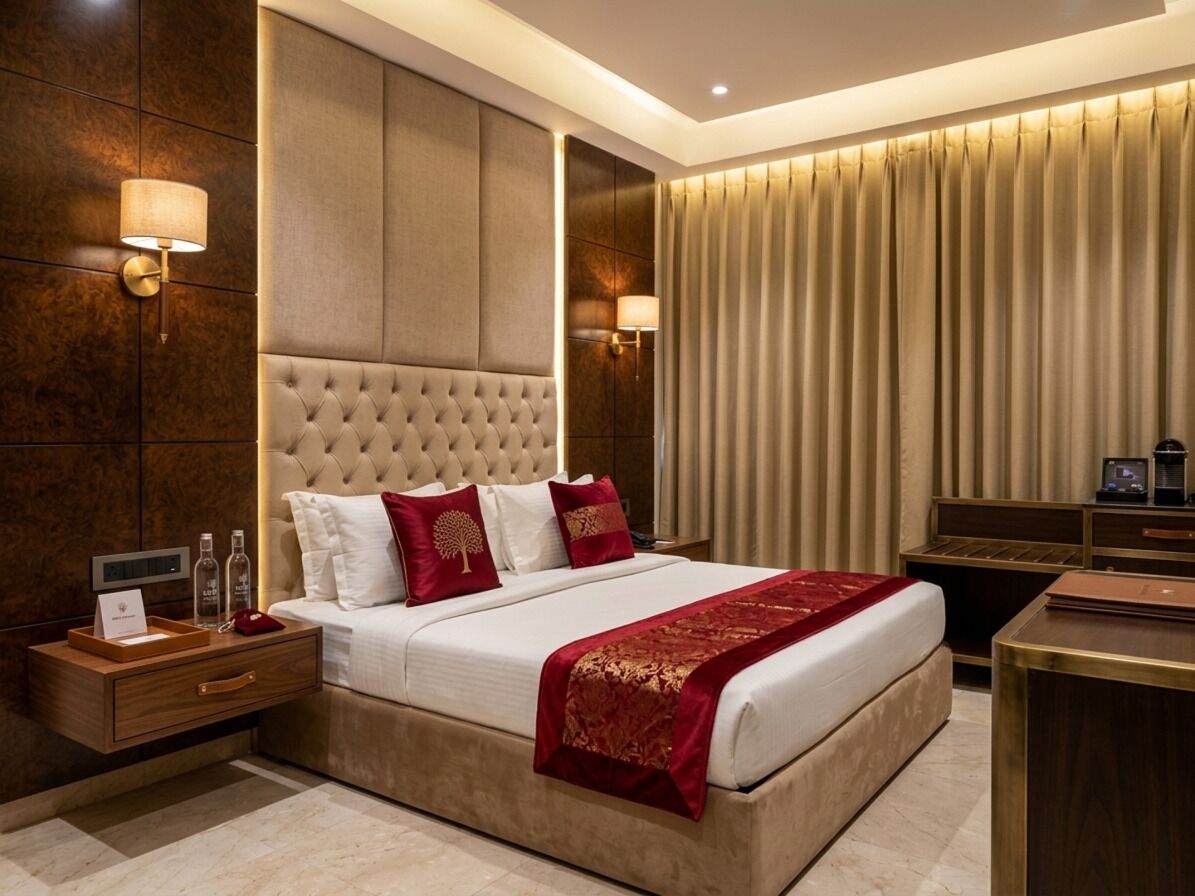 Premium Room | Egyptian cotton sheets, premium bedding, Select Comfort beds, desk