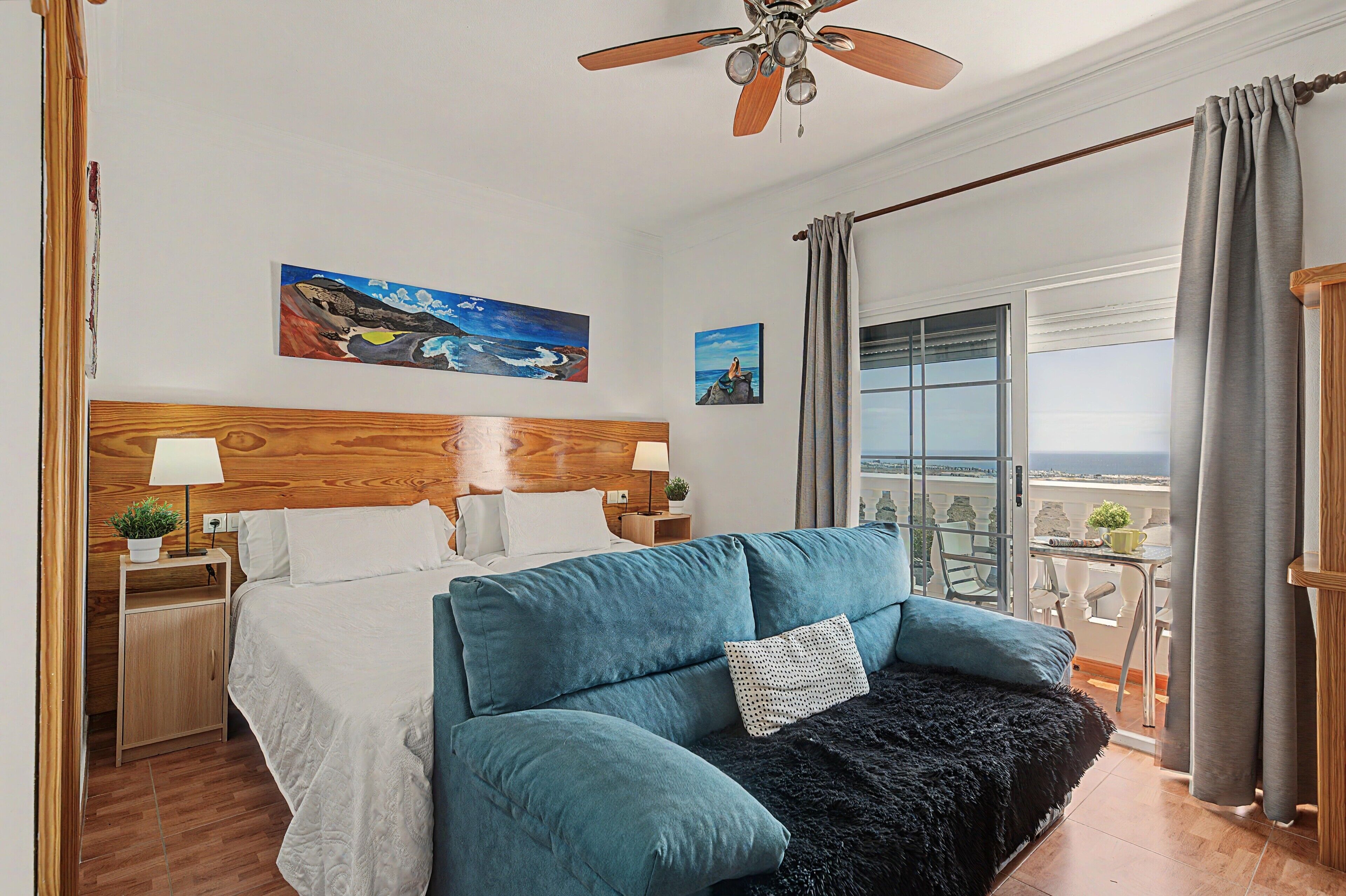 1 dormitorio, wifi, ropa de cama