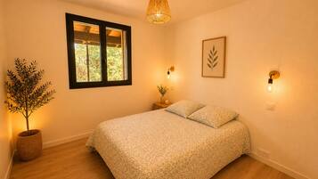 Wifi gratis y ropa de cama