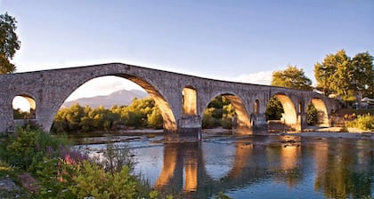 Arta Wood Stone Traditional Villa Central Stay