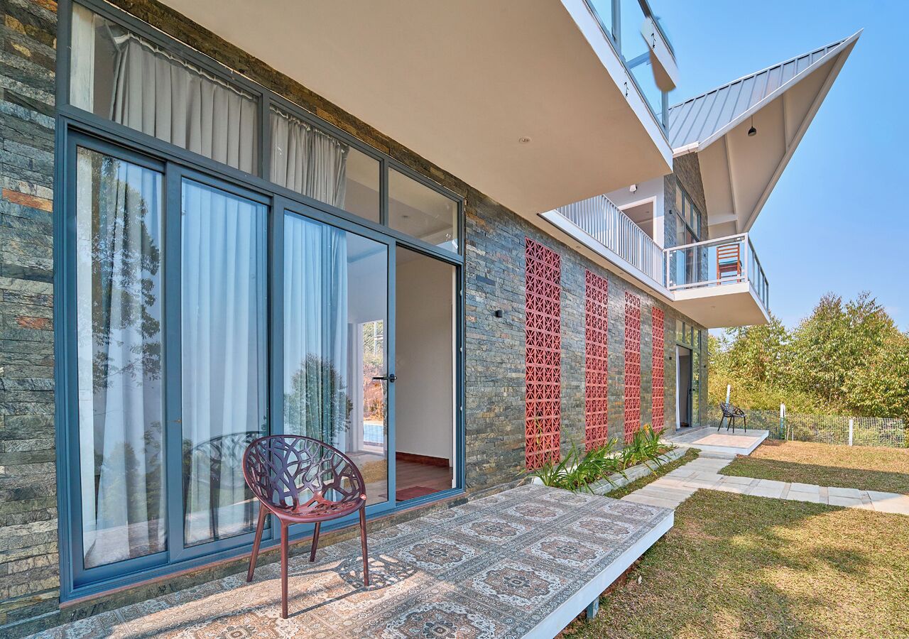 Superior-Zimmer, Bergblick | Terrasse/Patio