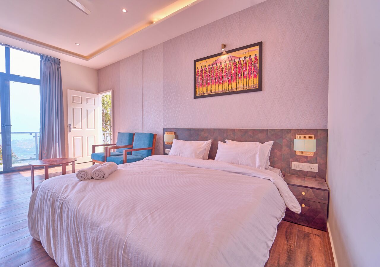 Premium Room, Balcony, Mountain View | Desk, laptop workspace, free WiFi, bed sheets