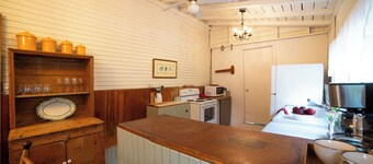 A beautiful large historic waterfront cottage on the Saint John River