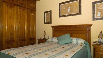 2 dormitorios y ropa de cama