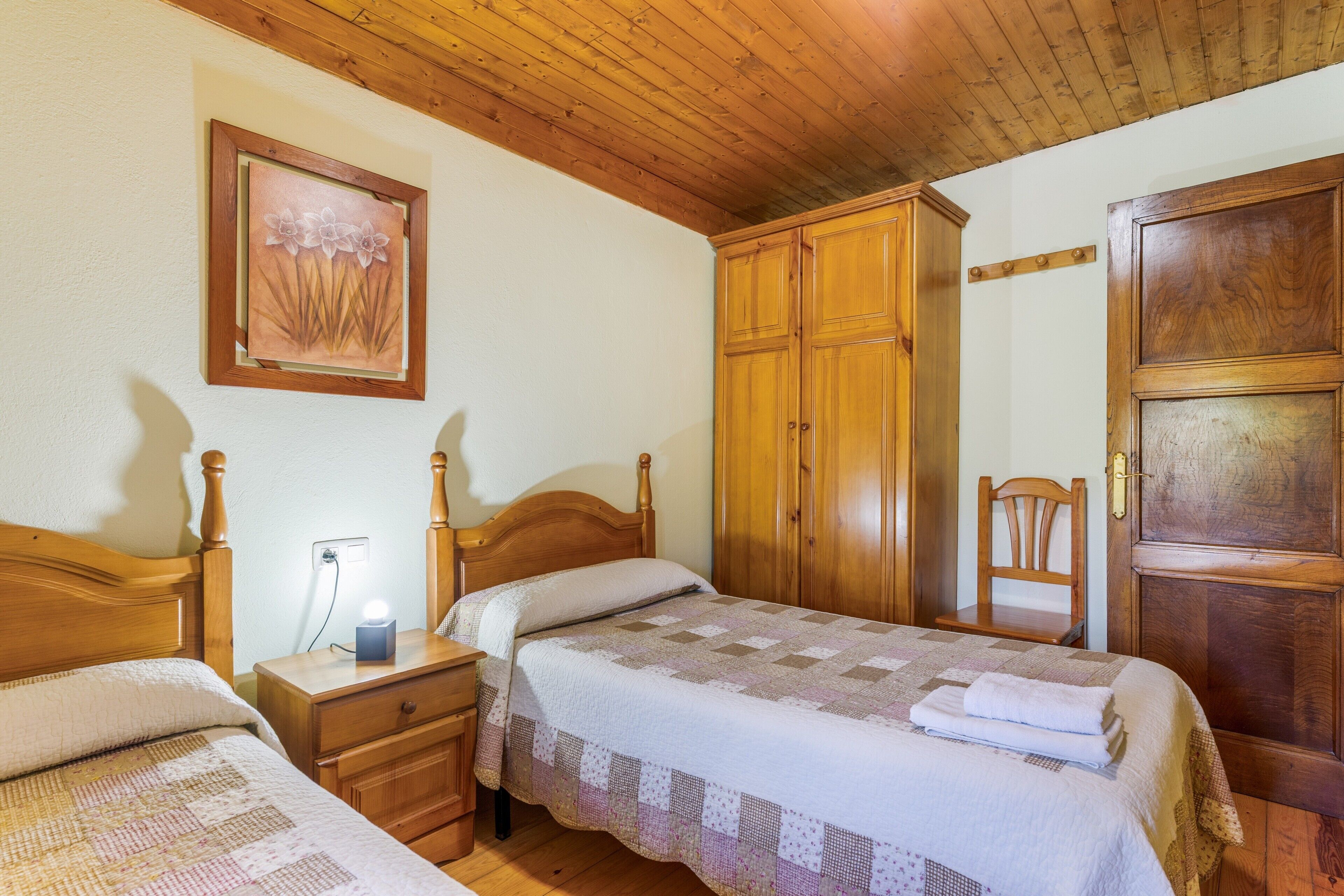 2 dormitorios y ropa de cama