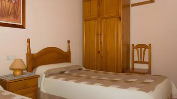 2 slaapkamers, beddengoed