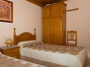 2 slaapkamers, beddengoed