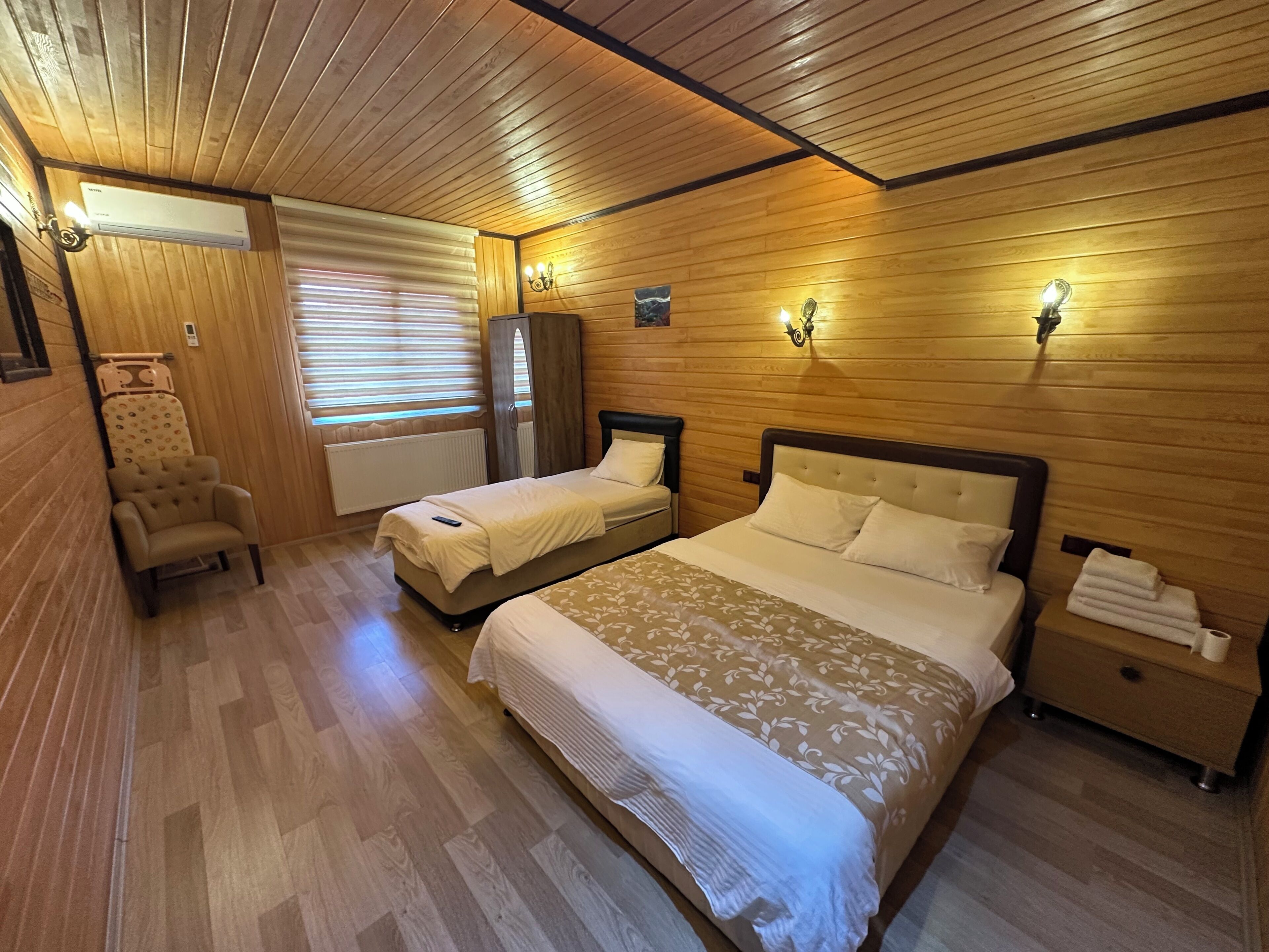 Family Apartment, Lake View | In-room safe, soundproofing, iron/ironing board, free WiFi