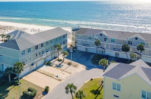 Exterior - Gulf View Townhome | Gorgeous Views, Game Room, & Family Fun! (Pensacola Beach)