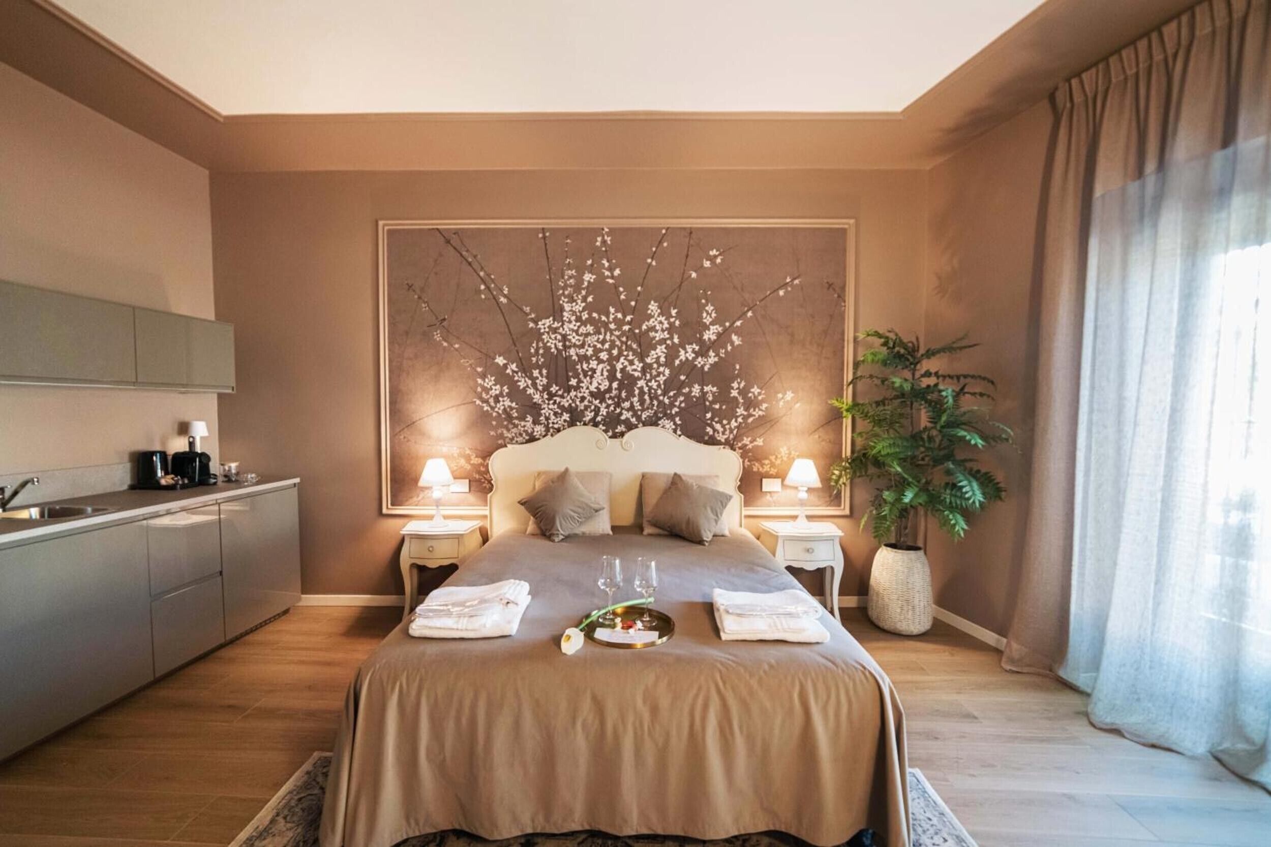 1 habitación, tabla de planchar con plancha, wifi y ropa de cama 