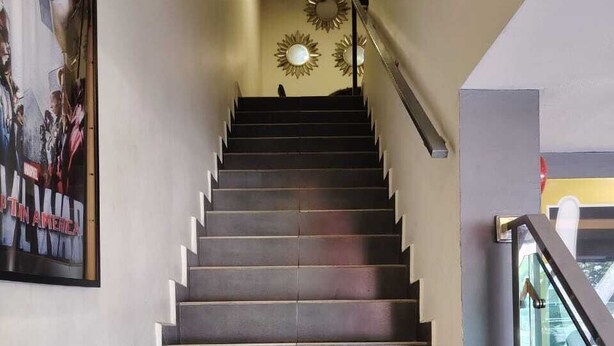 A staircase with a handrail, leading to an upper floor. - The Ardens Hotel - Pandan Johor Bahru (Johor Bahru)
