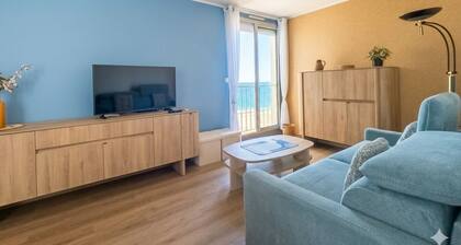 T3, 70 m2 Saint-Quay-Portrieux sea view 3 stars garage cellar bicycle room