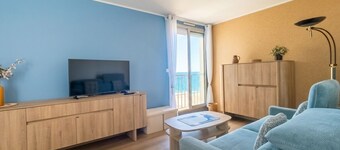 T3, 70 m2 Saint-Quay-Portrieux sea view 3 stars garage cellar bicycle room