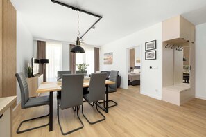Dining - Air-Conditioned Apartment Near the Beach | Pool and Parking (Mielno)