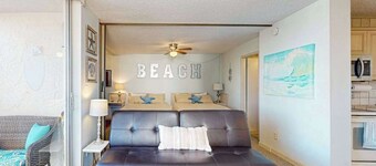 Renovated Beachfront Condo: Modern Comfort, River Views & Endless Relaxation!