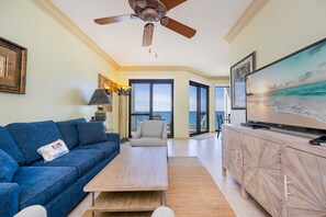 Condo, 1 Bedroom | Living area - Phoenix Vi 61202 1 Bedroom Condo (Orange Beach)