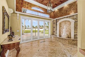 Interior - Striking European-style home w/ private pool, hot tub & river access via dock (Cape Coral)