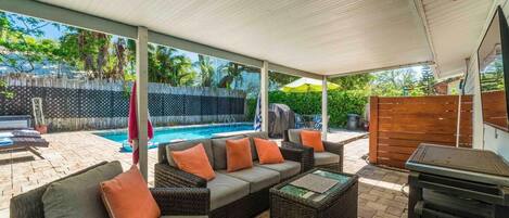 Maison, 3 chambres | Terrasse/Patio