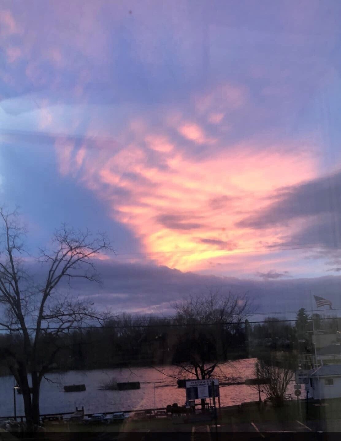 Vue depuis l’hébergement 