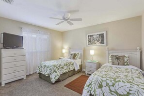 3 habitaciones, tabla de planchar con plancha y wifi