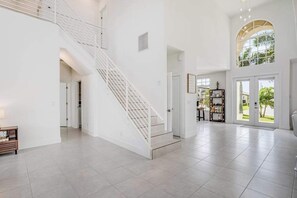 Interior - Dog-friendly upscale home with private pool, fishing dock, & central AC (Cape Coral)