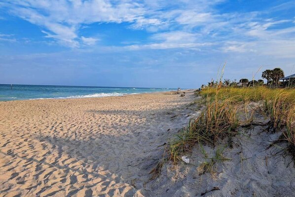 Beach nearby - Inviting home w/ screened pool, lovely patio & upgraded interior - beach nearby (Englewood)