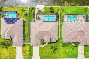 Exterior - Dog-friendly (hypoallergenic), Heated pool, Game Room, Smart T.V.'s and More (Cape Coral)