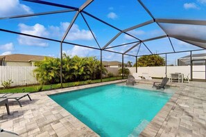 Pool - Brand new, Inviting home with private pool and complimentary pool heat (Cape Coral)