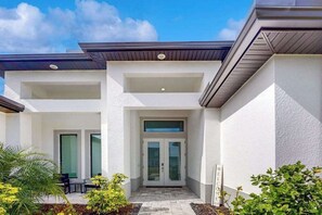 Exterior - Brand new, Inviting home with private pool and complimentary pool heat (Cape Coral)