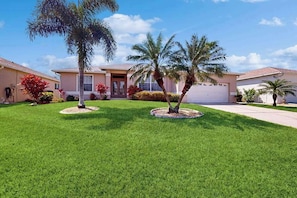Exterior - Exclusive Wellington Lakes Waterfront Home with Private Pool, Lake Views, & WiFi (Fort Myers)