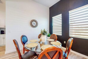 Dining - Dog-friendly coastal home w/ private pool, WiFi, W/D, & bikes (Cape Coral)