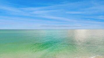 Vlak bij het strand
