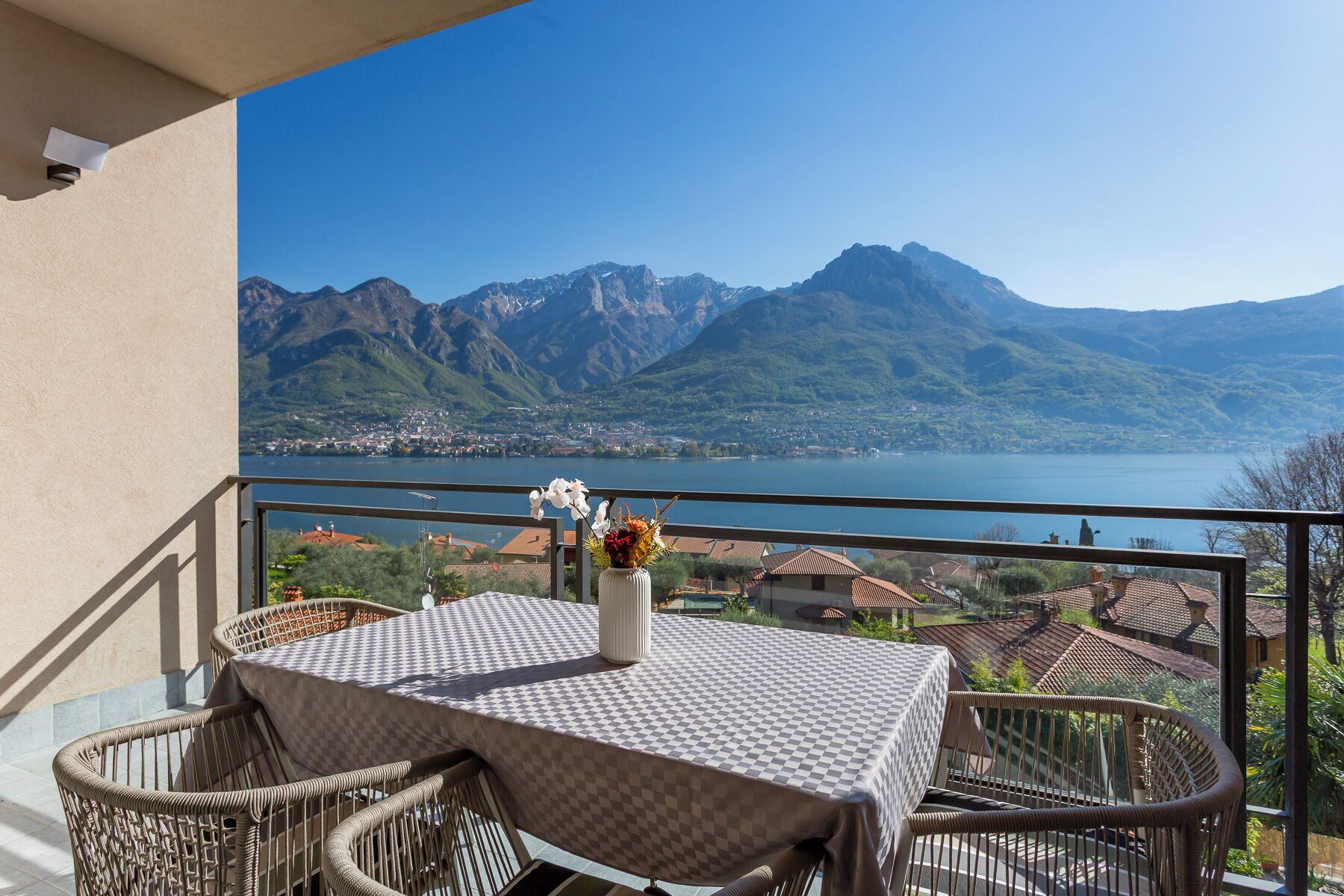 Apartment, 2 Bedrooms, Balcony, Lake View | Terrace/patio