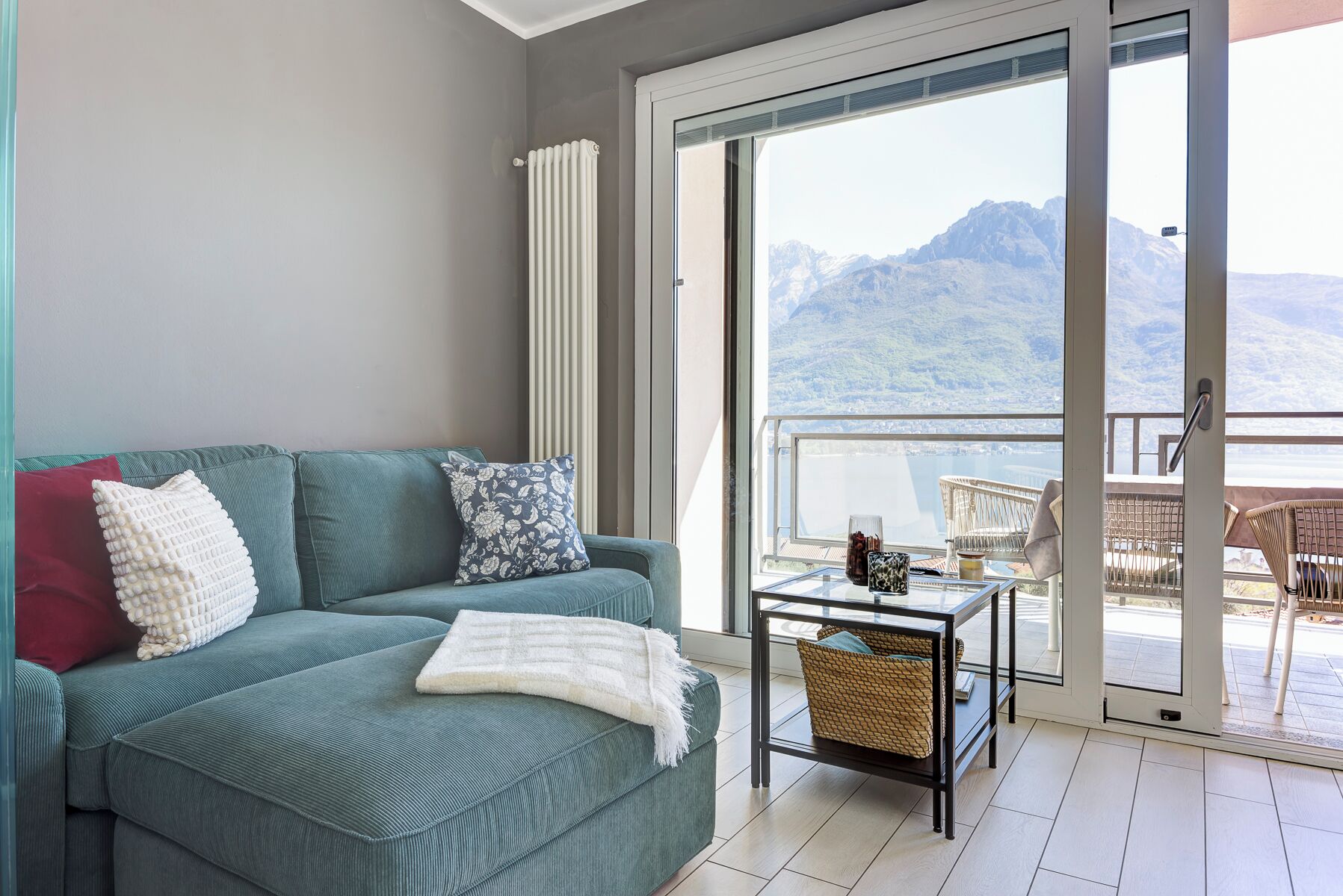Apartment, 2 Schlafzimmer, Balkon, Seeblick | Wohnbereich
