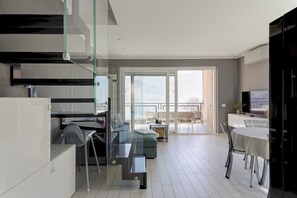 Apartment, 2 Bedrooms, Balcony, Lake View | Living area - Open View Apartment by Wonderful Italy (Onno)