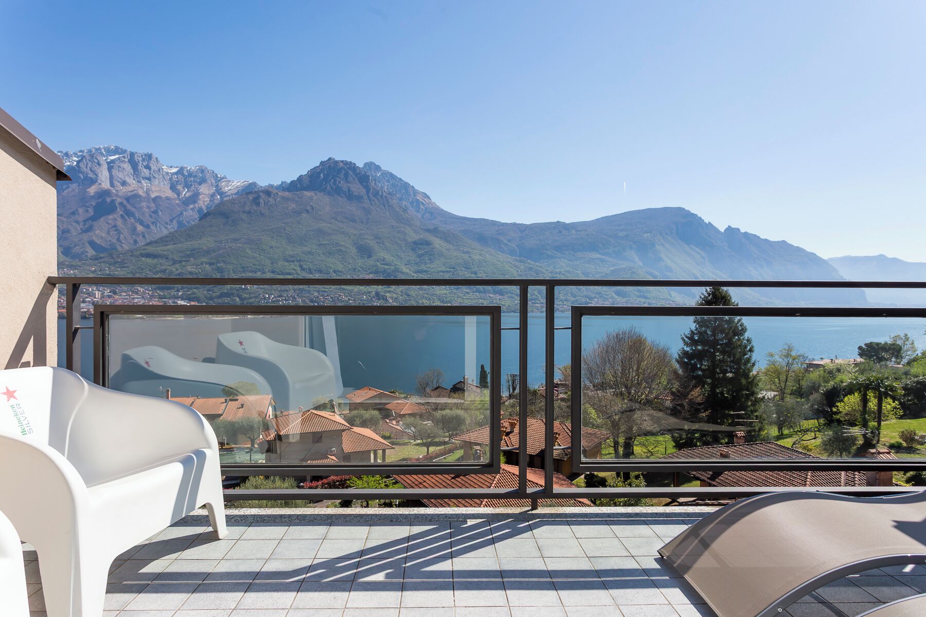 Apartment, 2 Bedrooms, Balcony, Lake View | Terrace/patio