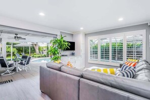 Interior - Waterfront escape in the heart of the action with pool, spa, grill, & WiFi (Cape Coral)