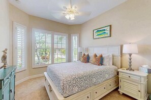 Desk, iron/ironing board, travel cot, WiFi - Waterfront home with private pool, lanai, dock, & tiki hut (Cape Coral)