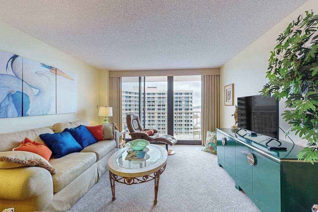 TV, DVD player, offices